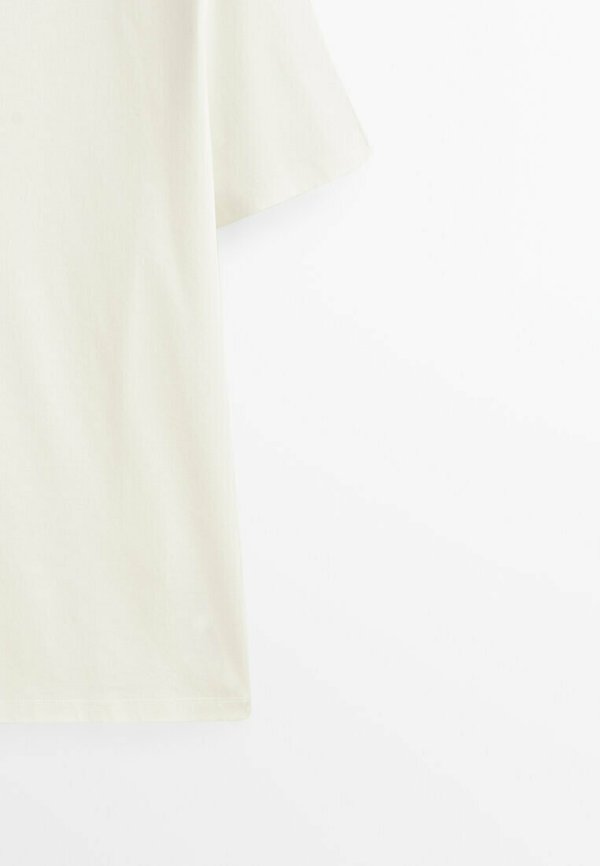 KURZÄRMELIGES  AUS REINER  - Basic T-shirt - beige4