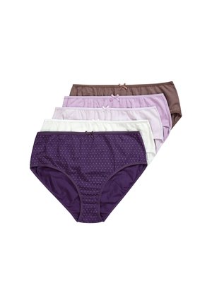 MIDI EN LOT DE 5 - Slip - aubergine