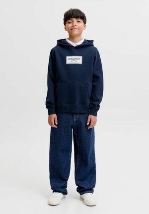 Jack & Jones Junior, BAGGY FIT JEANS JJIALEX JJCLASSIC AT 637 JNR BAGGY FIT JEANS BOYS - Avar lõikega teksad - blue denim