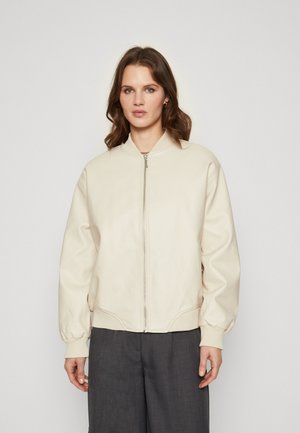 ONLY Tall ONLMOLLY - Μπουφάν από συνθετικό δέρμα - pumice stone