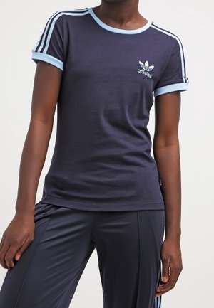 Print T-shirt - dark blue