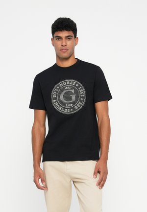 BIG LOGO  - Camiseta estampada - jet black