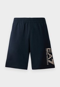 Unselected, blue/cream