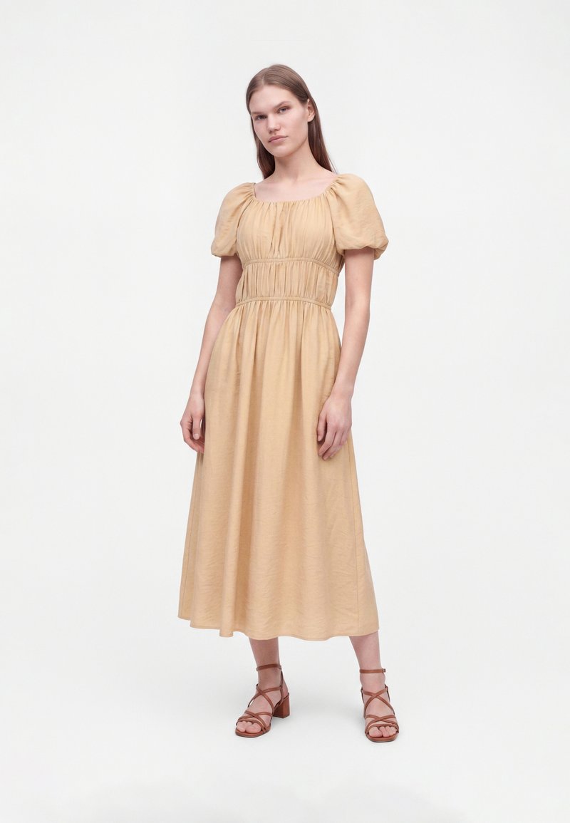 new look beige dress New Look Beige Dress Size M/L