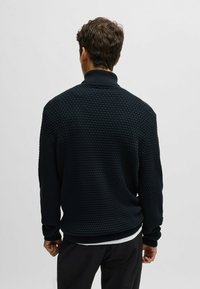 HUGO SMATTOR - Strickpullover - dark blue ten