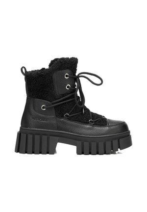 COMBAT - Botas para la nieve - black