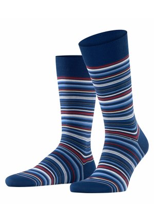 MICROBLOCK BUSINESS & CASUAL - Kniestrümpfe - royal blue