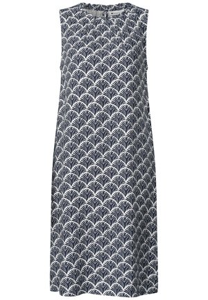 Street One, KNEE-LENGTH DRESS WITH RUCHING - Robe de jour - shadowed navy