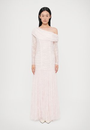 GIGI ONE SHOULDER ROUCHED GOWN - Îmbrăcăminte de ocazie - seashell