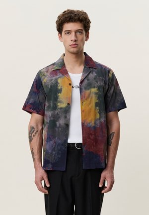 Les Deux TIE DYE SHIRT - Chemise - mediterranea green