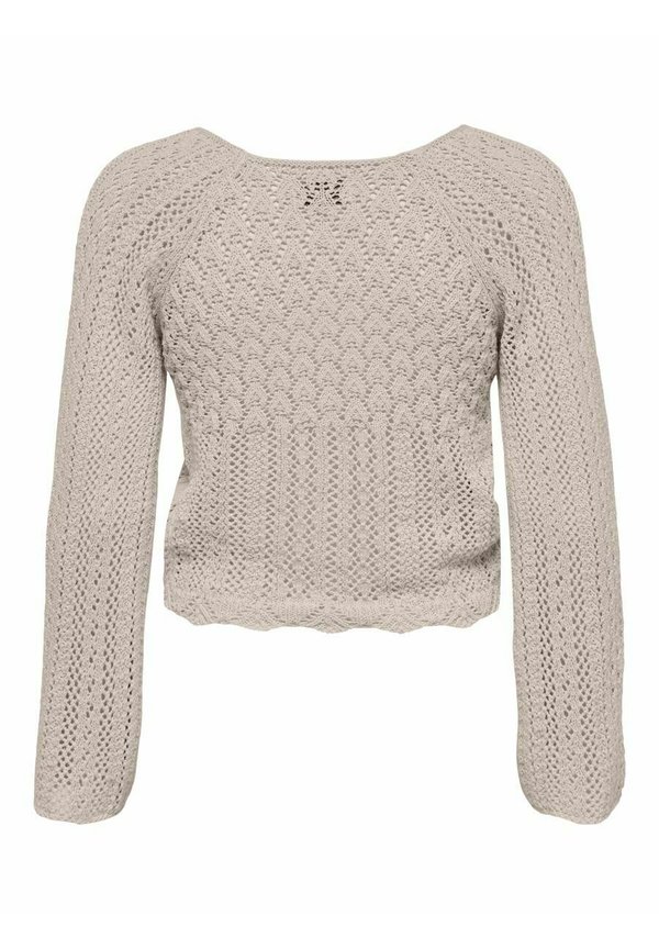 ONLNOLA LIFE RUCHING - Jumper - pumice stone2