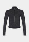SEAMLESS JACKET - Jakna za treniranje - black sparkle