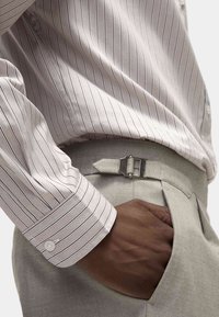 Marks & Spencer STRIPED OXFORD  - Camisa - natural mix