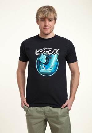 STAR WARS: VISIONS T0B SABER - Camiseta estampada - navy blue