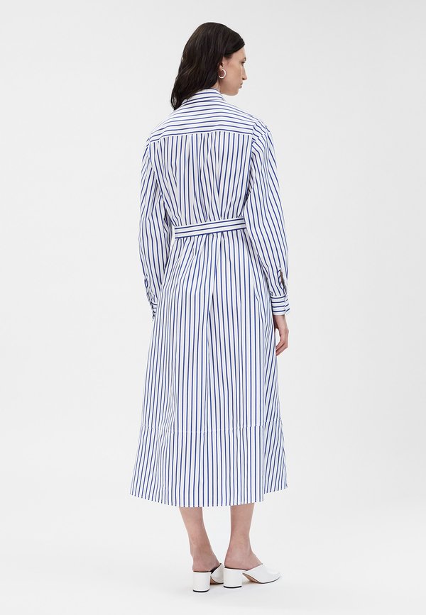 KIM - Shirt dress - streifen lobelienblau4