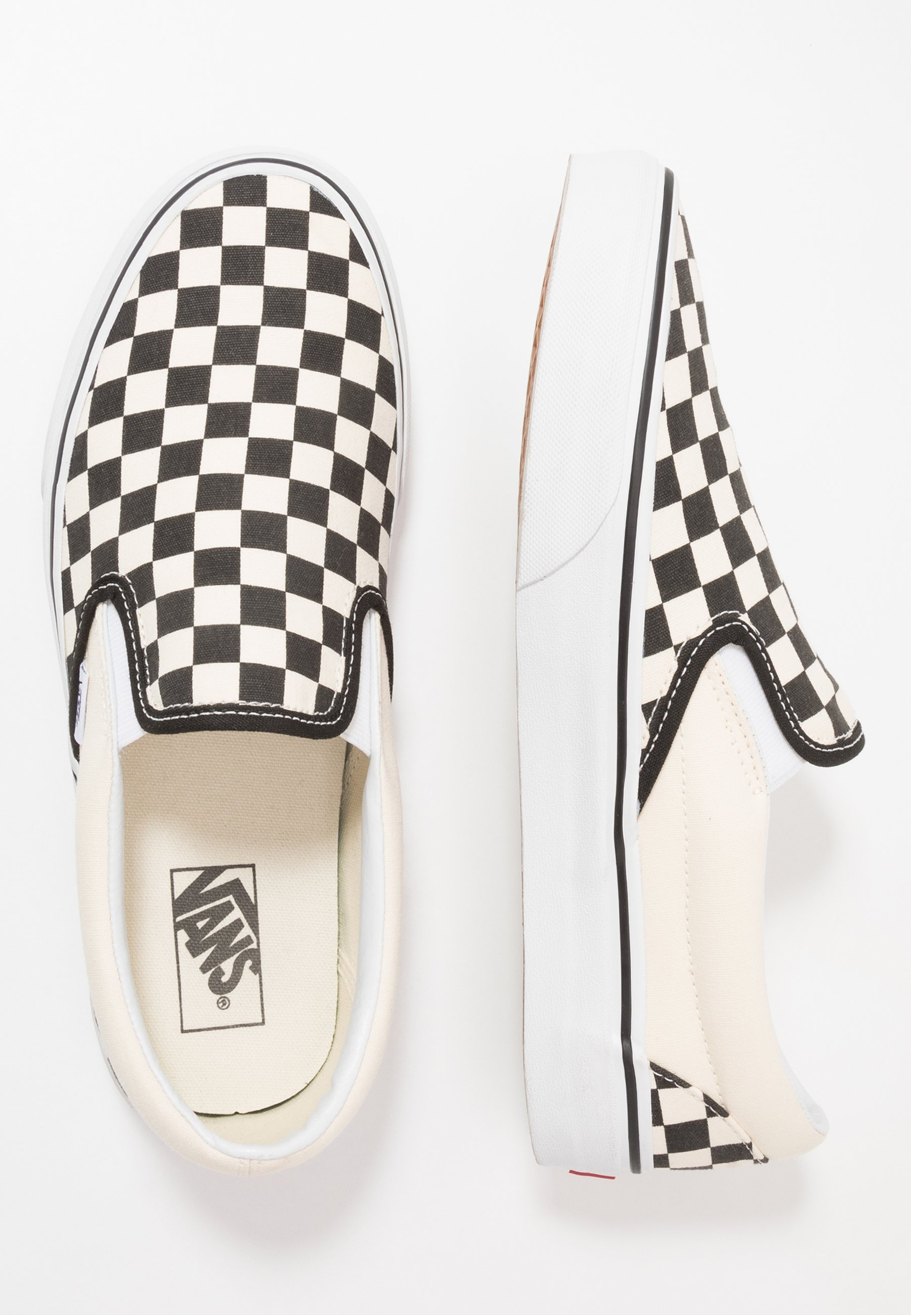 Vans UA COMFYCUSH SLIP-ON - Loaferit/pistokkaat - white/valkoinen - Zalando .fi