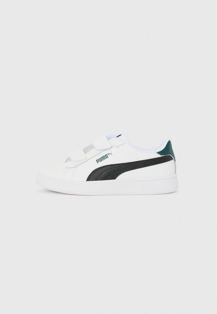 PUMA SMASH 3.0 UNISEX - Trainers - white/black/green terrain