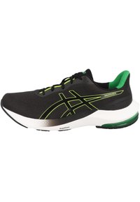 ASICS - GEL-PULSE 14 - Hardloopschoenen neutraal - graphite grey lime zest Miniatuurafbeelding 1