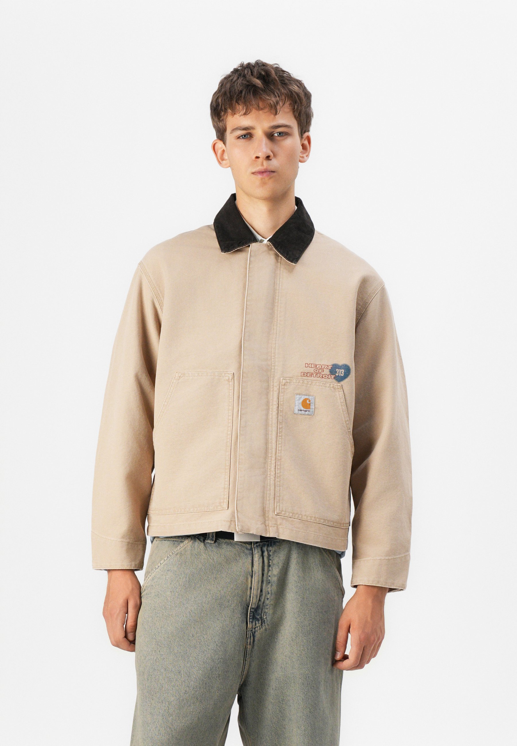 Carhartt WIP ARCAN GRAPHIC JACKET DEARBORN - Light jacket - dusty