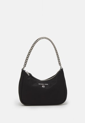 MICHAEL Michael Kors JET SET CHARM CHAIN POUCHETTE - Håndtasker - black