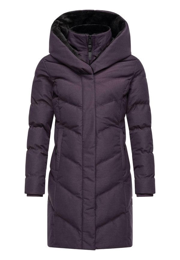 STEPP NATALKA COSY - Wintermantel - plum
