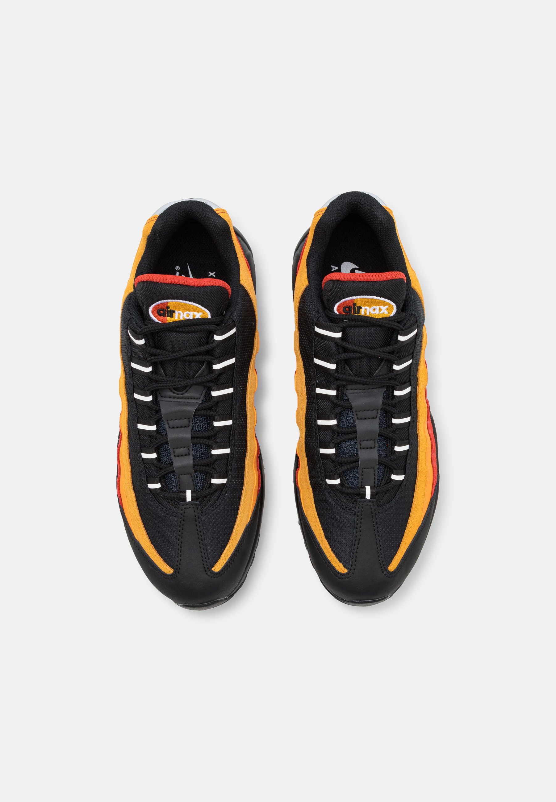 nike air max 95 essential trainer black / white / university red
