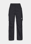 EXPLORATION STRAIGHT CONVERTIBLE PANTS - Outdoor trousers - black