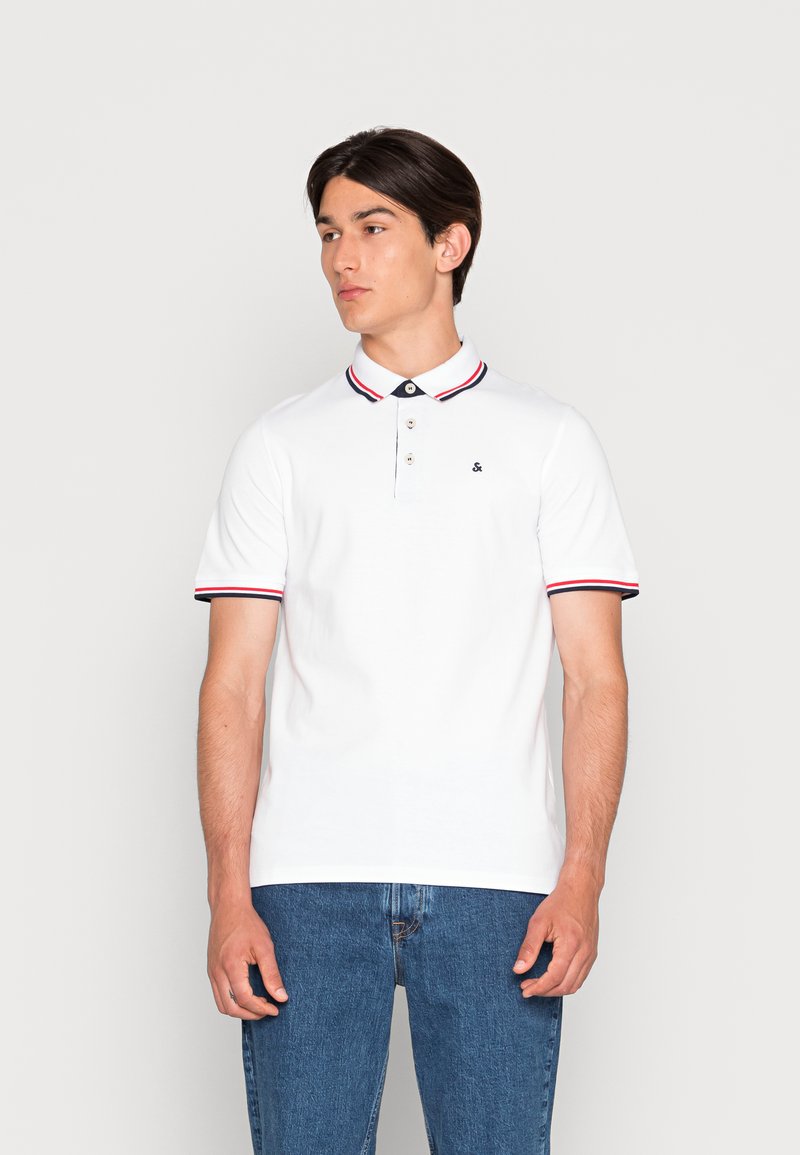 Jack & Jones - JJEPAULOS SS NOOS - Poloshirt - white, Vergrößern