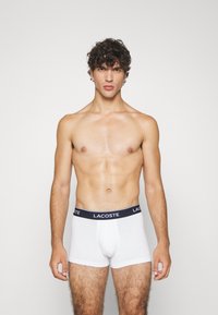 Lacoste 3 PACK - Boxerbriefs - bleu/blanc/bleu marine