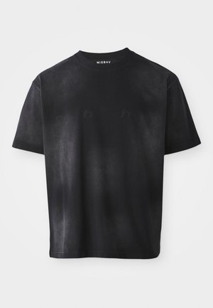 RENAISSANCE - T-shirt imprimé - washed black