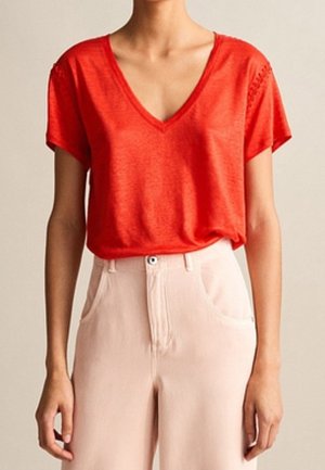 T-shirt print - red