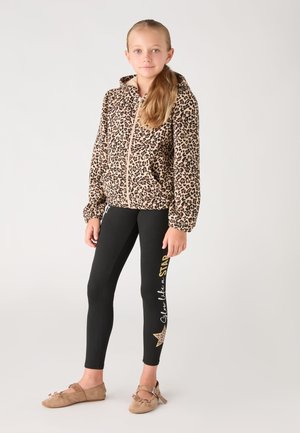 Terranova, FELPA ANIMALIER - Felpa con zip - var beige