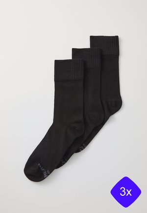 3 PACK - Sokker - black