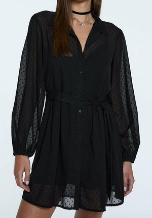 Robe chemise - black