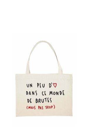 BRUTE SHOPPING - Shopping Bag - off-white