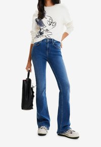 Desigual Stickad tröja - white