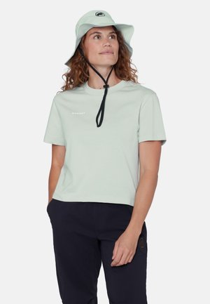 CROPPED MINI LOGO - T-Shirt sport - silver sage