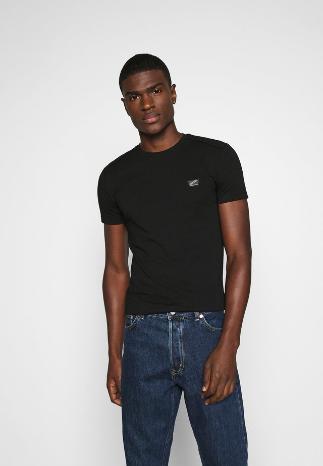 SUPER SLIM FIT - T-shirt basic - black