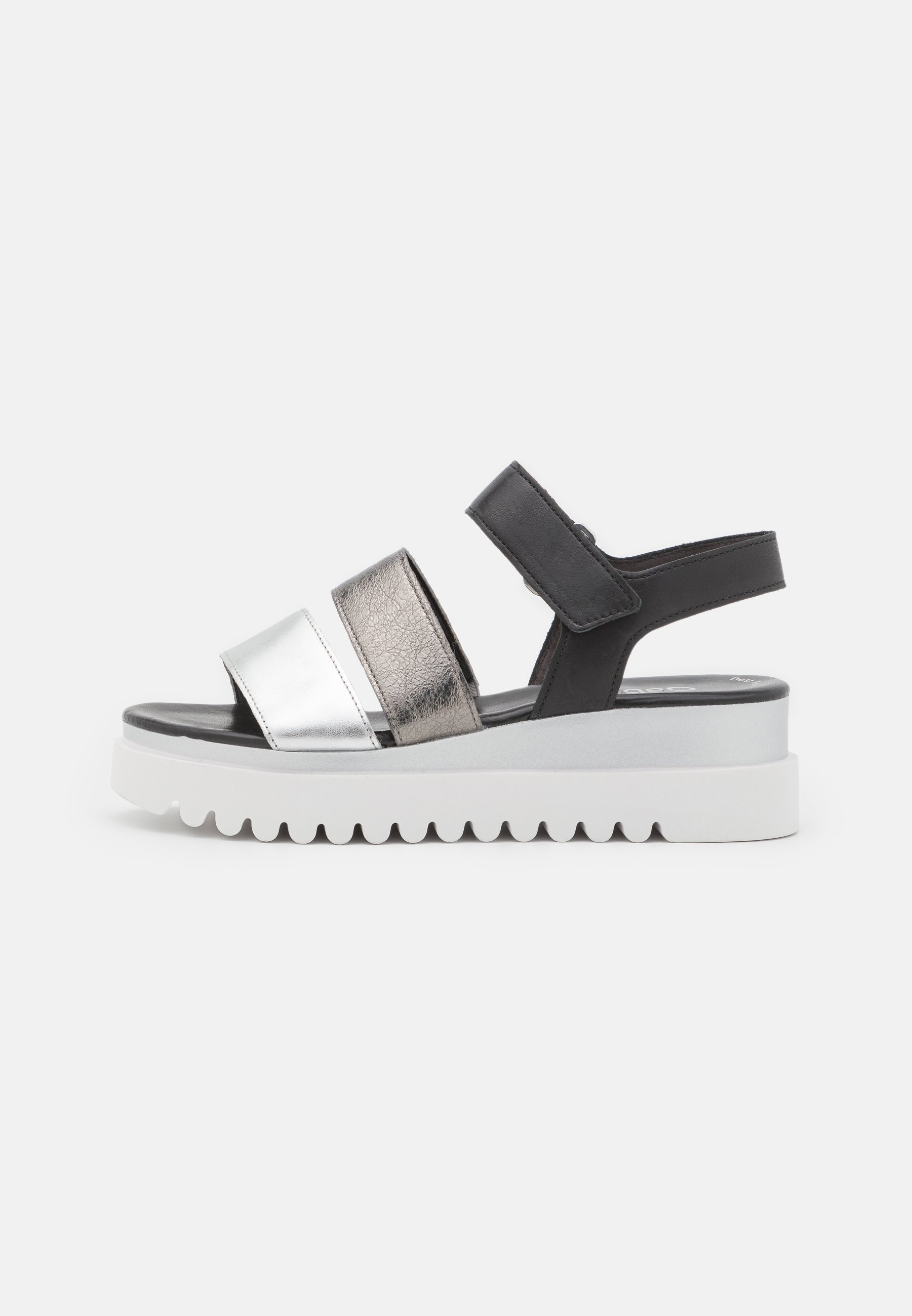 gabor black sandals