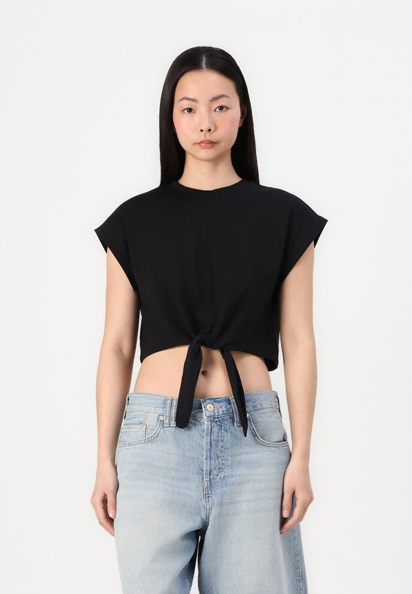 JDYAVA SHORT TIE - Print T-shirt