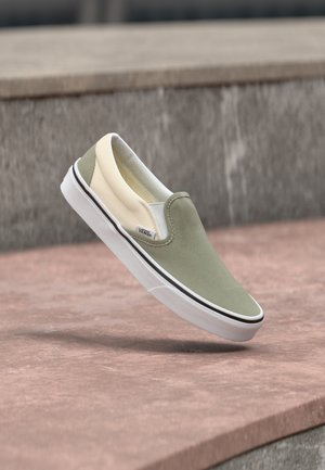 CLASSIC SLIP ON UNISEX - Čevlji brez vezalk - pop sage