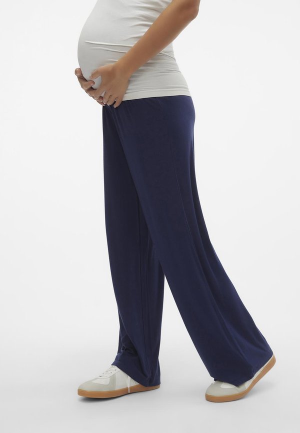 MLALISON LOOSE PANTS - Tracksuit bottoms - naval academy3