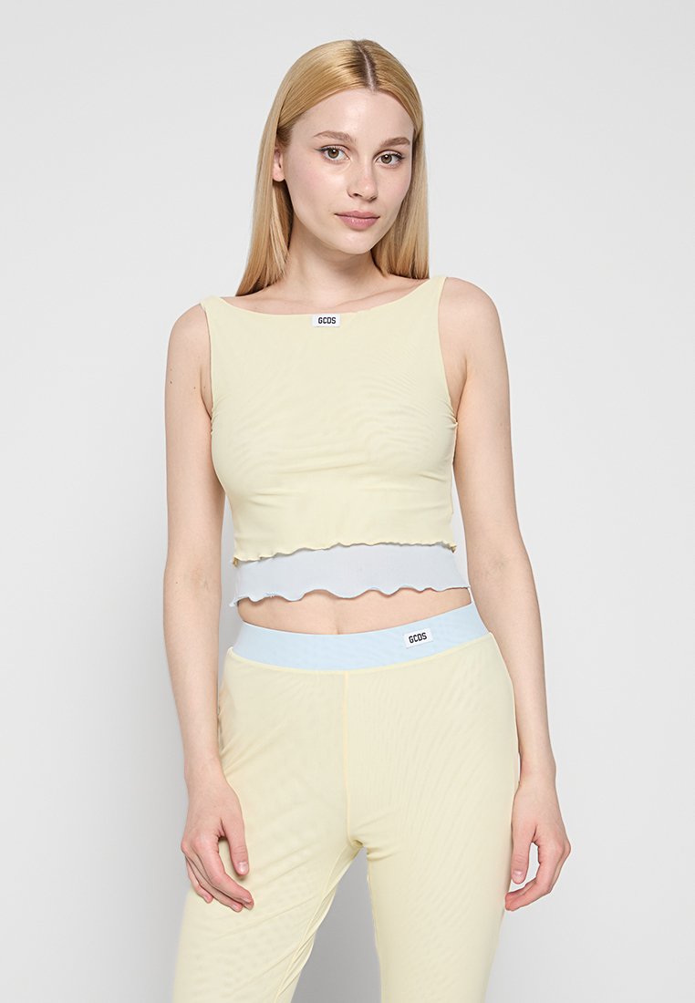 GCDS Top lichtgeel