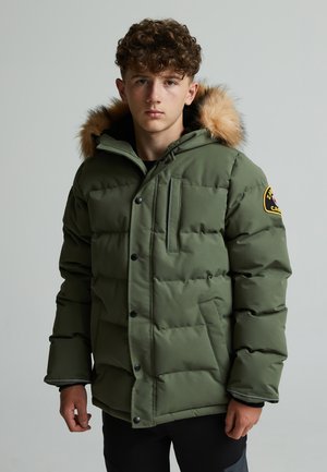 OSHAWA 3.0 PUFFER PARKA JACKET - Wintermantel - dusty olive