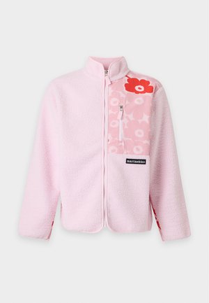 Marimekko, VAELLUS MINI UNIKKO KIOSKI COAT - Яке от полар - light pink/red
