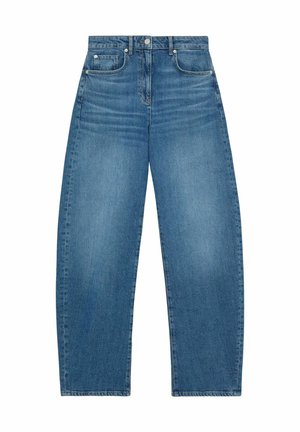 Reiss, PETITE FIT - SABEL BARREL-LEG JEANS . - Pernera ancha - mid blue