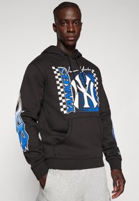 New Era MLB  NEW YORK YANKEES HOODED LONG SLEEVE - Sporto klubų atributika - black