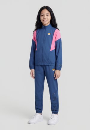 Nike Performance KYLIAN MBAPPE UNISEX SET - Trainingsanzug - mystic navy/pinksicle/black