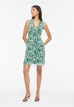 VILA, VIEMMA DRESS - Nappali ruha - smoke green