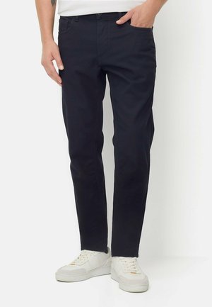 camel active, RELAXED FIT HOSE MIT WÄRMENDEN FUTTER - Broek - dark navy